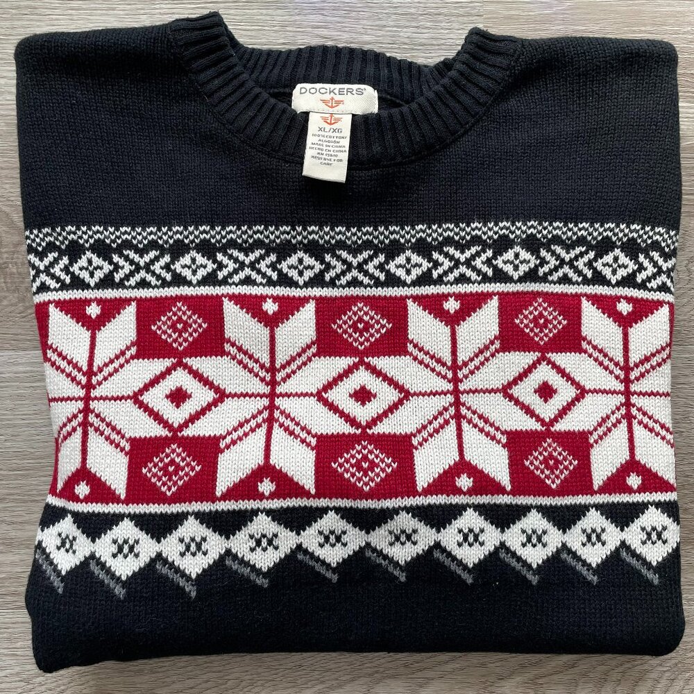 Cotton Holiday Sweater